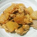 そうジロー's cooksnap of when they made 豚肉と大根の味噌炒め煮☆黄金タレ.