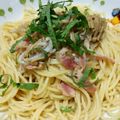 はとポ's cooksnap of when they made なめたけじゃこおろしパスタ☆.