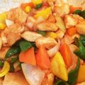 あっきーかあさん☆'s cooksnap of when they made あっと言う間に完成♡子供大好き*酢鶏団子.
