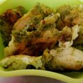 クック1L98QH☆'s cooksnap of when they made 1才6ヶ月；鶏胸肉の青のりピカタ.