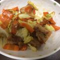 エンゾウ999's cooksnap of when they made 【改】簡単おかず♪鶏キャベオイスター.