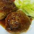 めいめいかあさん's cooksnap of when they made ご飯がススム！てりやきハンバーグ.