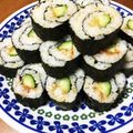 YUKIKI☆'s cooksnap of when they made 梅きゅうを白ごはんでかっぱ巻き♪.