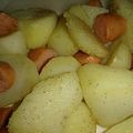 なっしー01's cooksnap of when they made じゃがいもとウィンナー炒め。.