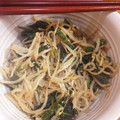 こまりママ☆'s cooksnap of when they made ★簡単！もやしとほうれん草のゴマあえ★.