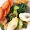 まめしばLOVE's cooksnap of when they made ちくわと青梗菜のあっさり炒め.