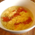 カルボーン's cooksnap of when they made トマトのときたまごスープ.