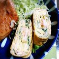 ＴＯＭＯＷＡＴ's cooksnap of when they made カニ缶と三つ葉の卵焼き.