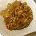 卵せんべい's cooksnap of when they made 辛くな〜い！ご飯がススム！麻婆大根.