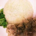 Suzucca's cooksnap of when they made 肉の旨味★鶏肉ご飯.