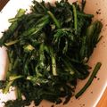 ∞Rabbit∞'s cooksnap of when they made ポン酢で簡単！菊菜のおひたし.