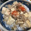 fukofuya's cooksnap of when they made 体ポカポカ☆とろみ付き肉豆腐.