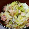 Mimikoko☆'s cooksnap of when they made キャベツとベーコンの煮浸し【作りおき】.