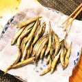 よたかり's cooksnap of when they made きびなご（小魚）の唐揚げ。 簡単！早い！.