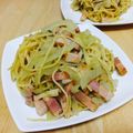 pMAOq0v0's cooksnap of when they made コーンスープの素でワンポットパスタ！.