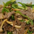 せつせつせつ's cooksnap of when they made ピーマンと牛肉の炒め物。柚子こしょう風味.