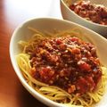 じゅっちャんママ's cooksnap of when they made エリンギ入り大人のミートソース.