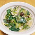 ドルフィンサーモン's cooksnap of when they made 小松菜としめじの卵とじ.