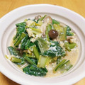 ドルフィンサーモン's cooksnap of when they made 小松菜としめじの卵とじ.