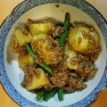 れんかいまん's cooksnap of when they made 新じゃがのカレーそぼろ餡＊.