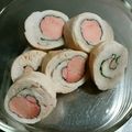 hiroちゃんズ's cooksnap of when they made お弁当にも！鶏ささみの明太子巻き.