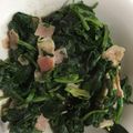 ちゃろみん's cooksnap of when they made ベーコンとほうれん草のバターソテー.