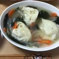 クックT020M8☆'s cooksnap of when they made 超簡単！温まる♡餃子スープ.