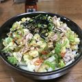 ままばなな1020's cooksnap of when they made 暑い夏に★ピリ辛冷やし肉うどん.