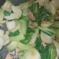 chiki123's cooksnap of when they made 手抜きで安くて簡単！チンゲン菜のツナ炒め.