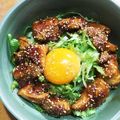 りくたろうPON's cooksnap of when they made 鶏胸肉＊プリプリ照り焼き丼.