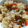 okomeokome's cooksnap of when they made わが家の定番♪しめじの炊き込みご飯.