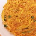 ＊にょにょん＊'s cooksnap of when they made まぜて焼くだけ♪もやしのチヂミ.