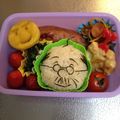 美絵さん's cooksnap of when they made 【キャラ弁】サザエさんの波平さん.