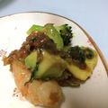 ラルド's cooksnap of when they made 店舗マル秘レシピ！海老アボカドの梅肉和え.