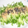 mix5t's cooksnap of when they made キュウリの白黒ゴマサラダ.