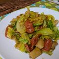 ぷちょ。's cooksnap of when they made 簡単☆豚肉とキャベツエリンギのポン酢炒め.