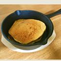 由希美's cooksnap of when they made ふわもち♥ヘルシーおから豆腐パンケーキ.