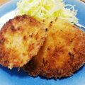 こんこ。's cooksnap of when they made ハムカツ◎簡単(‾^‾)ง⁼³₌₃.