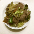 sakutakuhitoshu's cooksnap of when they made スタミナ源たれ　スタ丼.