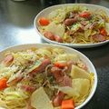 マリィの母's cooksnap of when they made キャベツとソーセージのポトフ風パスタ.