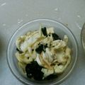 ☺nameko☺'s cooksnap of when they made 速攻追加野菜　キャベツとワカメの酢の物.