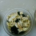 ☺nameko☺'s cooksnap of when they made 速攻追加野菜　キャベツとワカメの酢の物.