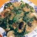 クックYL0TFA☆'s cooksnap of when they made 胸肉とナスとほうれん草の温冷おろし煮.