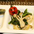 ♡ひな祭り♡'s cooksnap of when they made 小松菜としめじの炒め煮.