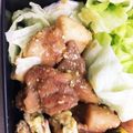 港UV's cooksnap of when they made 鶏のゴマ塩照り焼き＊.