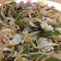 パコちび's cooksnap of when they made 豚バラ・ピーマン・もやしのオイスター炒め.