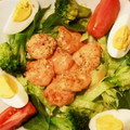 jugongon's cooksnap of when they made 簡単♡揚げない海老マヨdeデリ風サラダ♡.