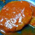 おやっさま's cooksnap of when they made 簡単すぎるハンバーグ トマトソース☆.
