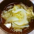 ぱにぱる's cooksnap of when they made キャベツと玉ねぎのコンソメスープ.