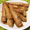 miokuma's cooksnap of when they made ほうれん草とチーズの豚肉巻き.